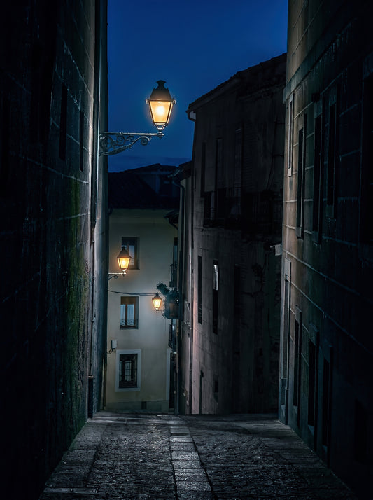 The Silent Descent: Calle Vallejo, Segovia