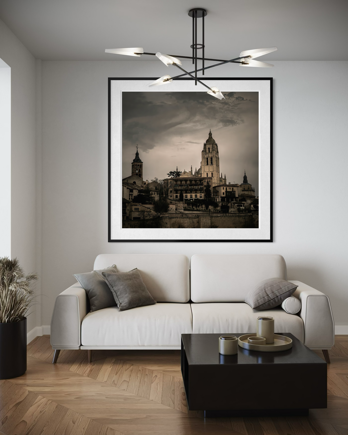 The Leaden Hour: Segovia's Skyline