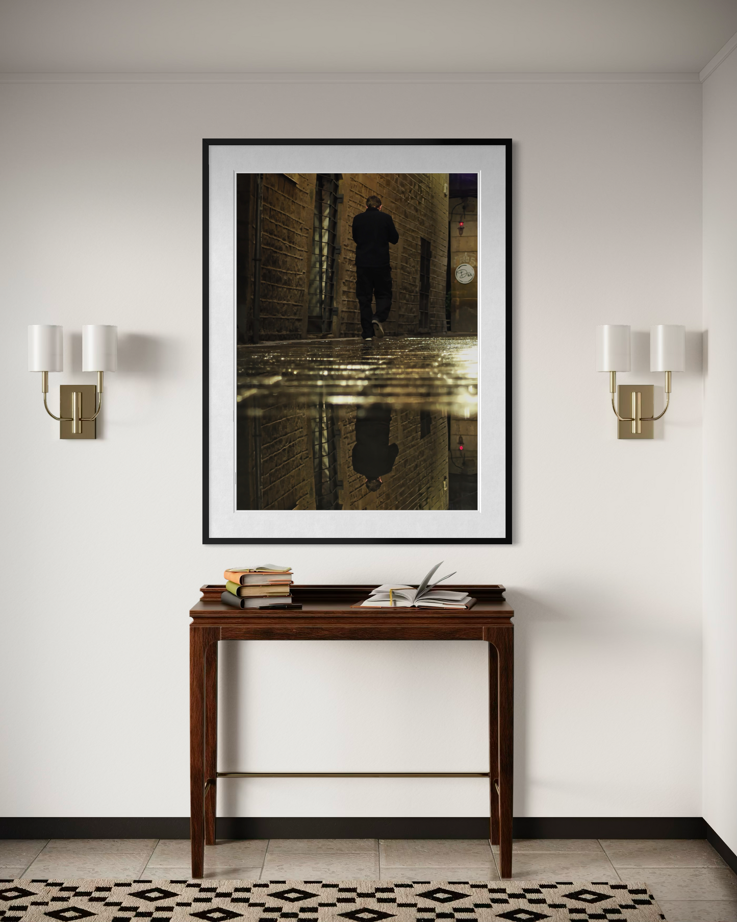 Solitary Reflection: Barcelona