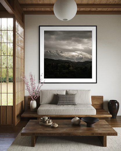 The Sleeping Woman: Sierra de Guadarrama