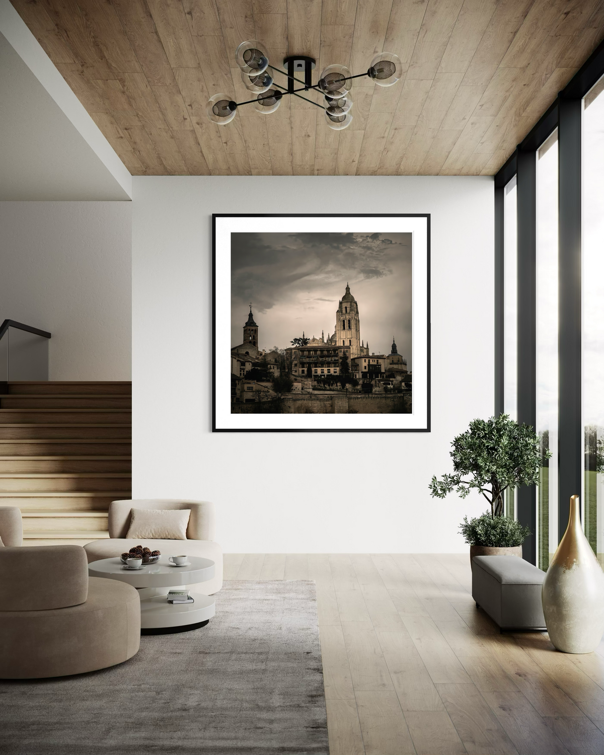 The Leaden Hour: Segovia's Skyline