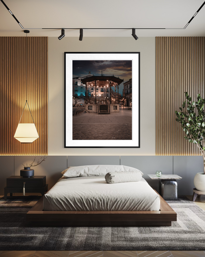 The Bandstand After Hours: Plaza Mayor, Segovia