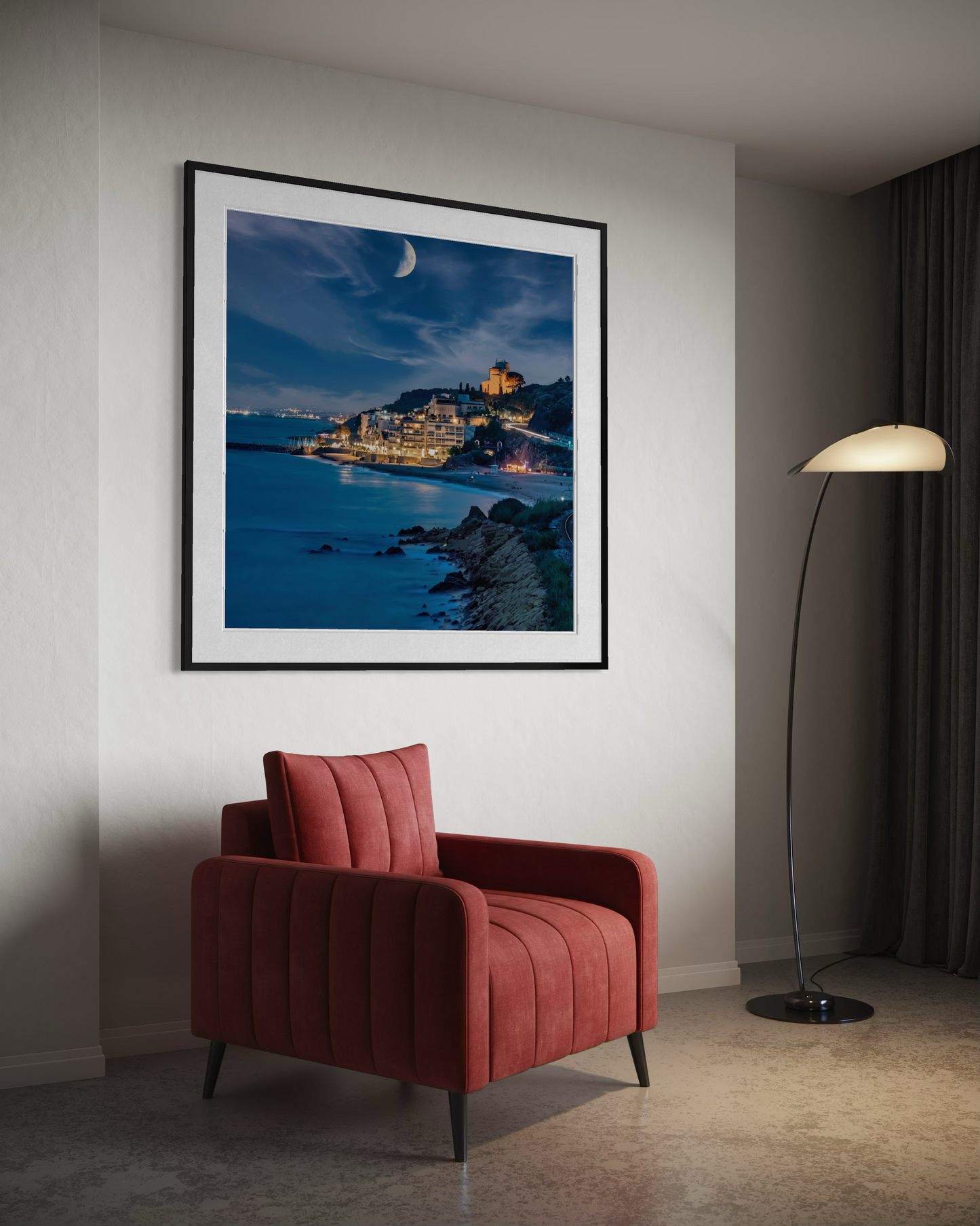 Crescent Cove: Cala Sant Francés