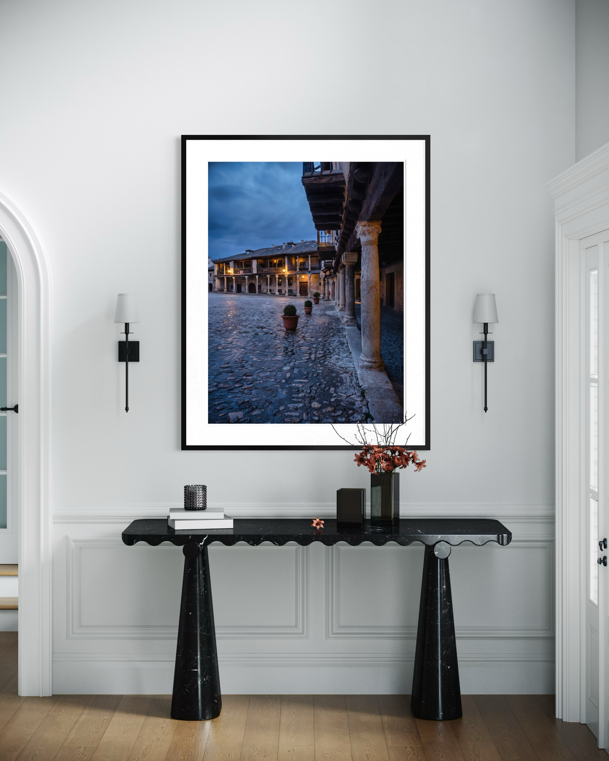 Under the Wooden Eaves: A Pedraza Nocturne