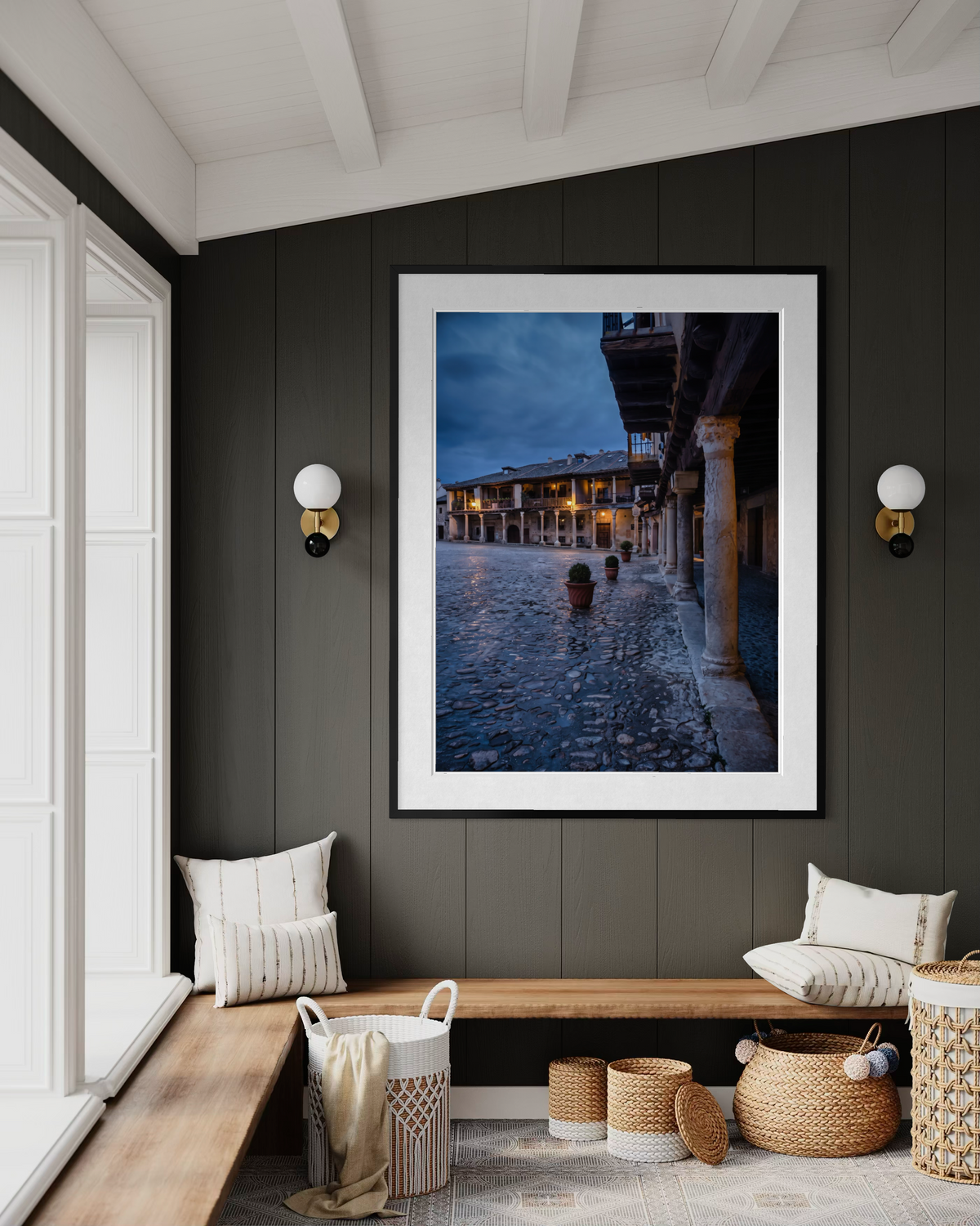 Under the Wooden Eaves: A Pedraza Nocturne