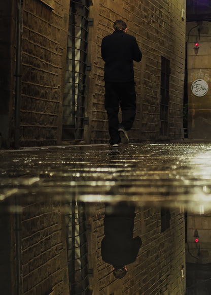Solitary Reflection: Barcelona