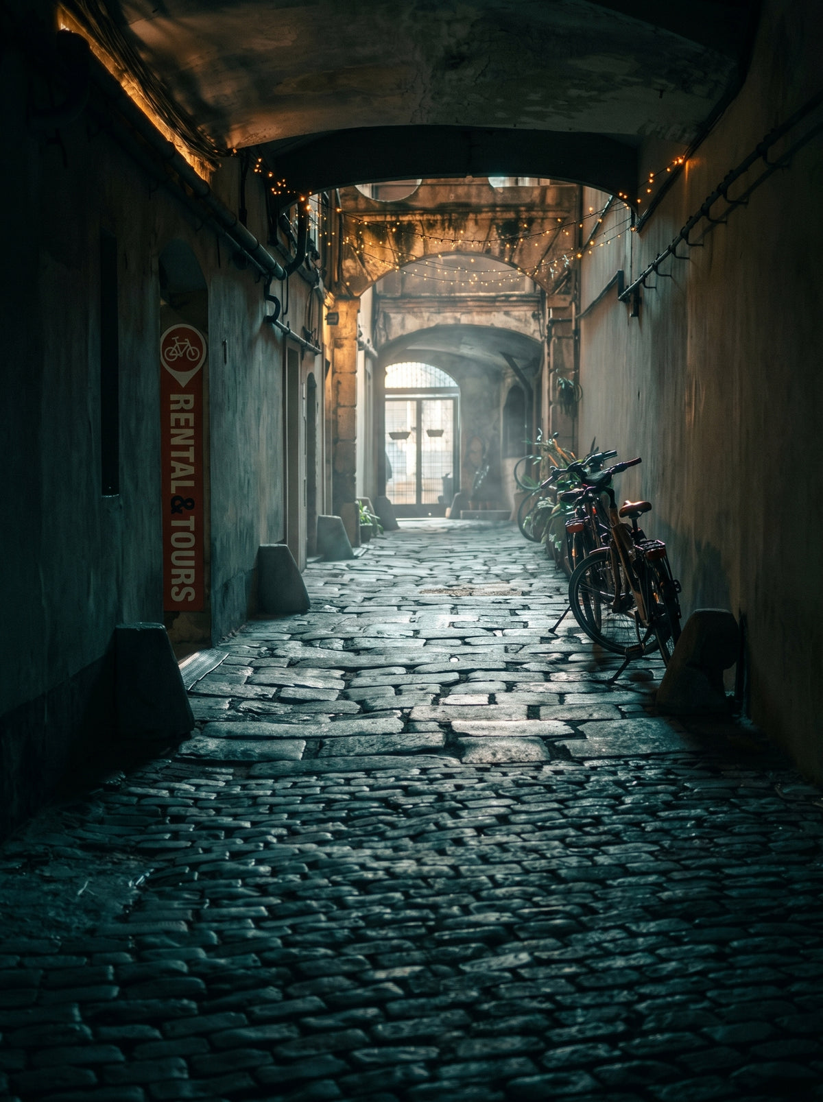 Le passage voûté : Carrer dels Tallers, Barcelone