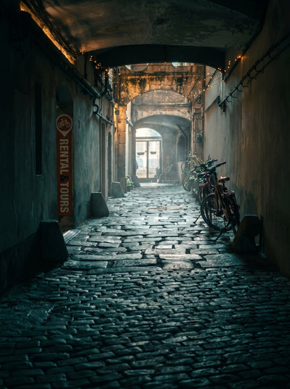 Le passage voûté : Carrer dels Tallers, Barcelone