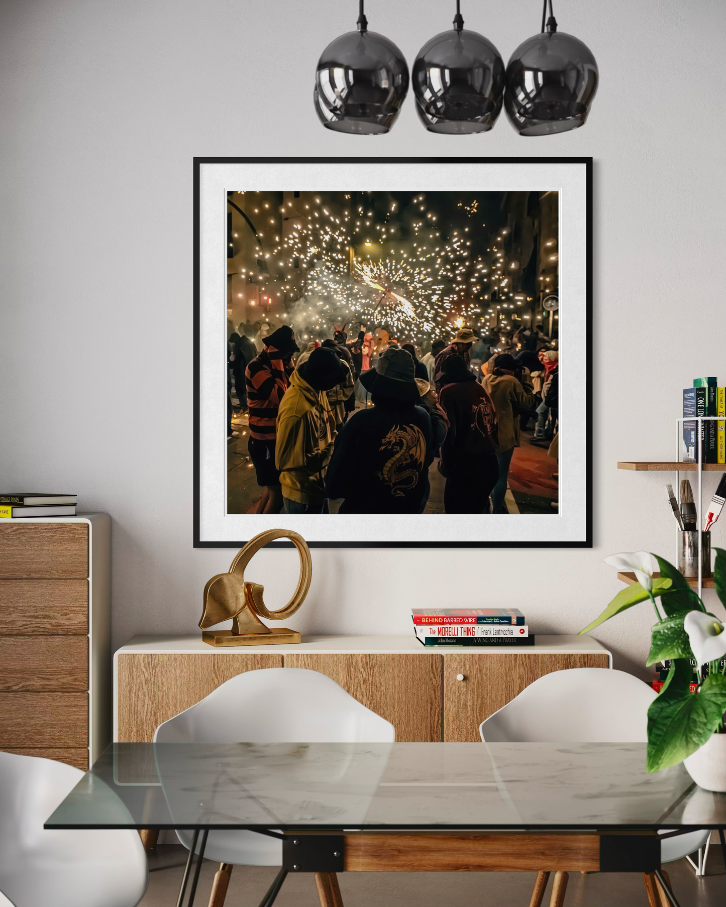 Golden Downpour: Correfocs, Barcelona