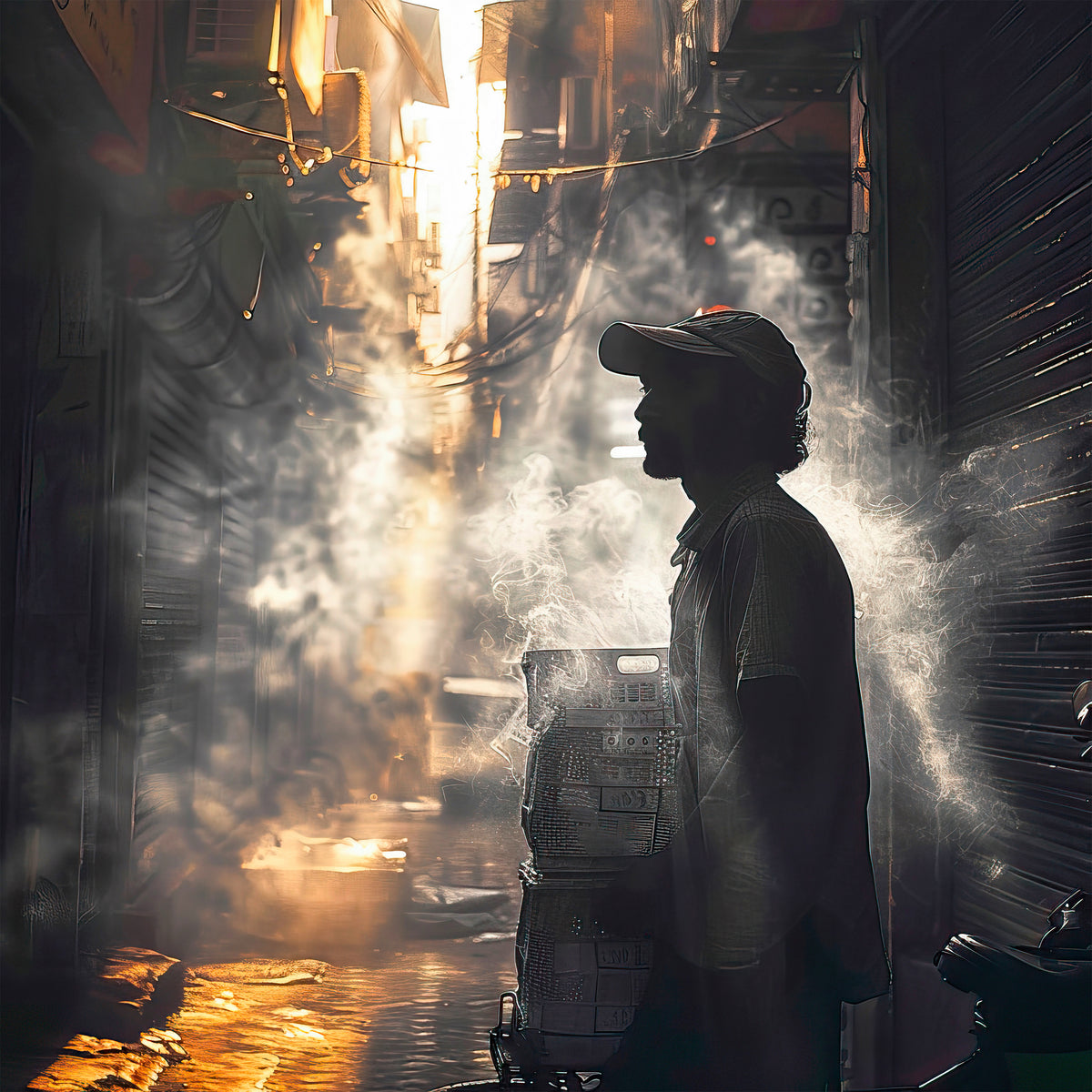 Golden Haze: El Raval, Barcelona