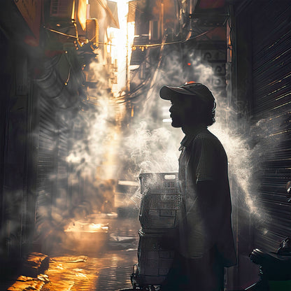 Golden Haze: El Raval, Barcelona