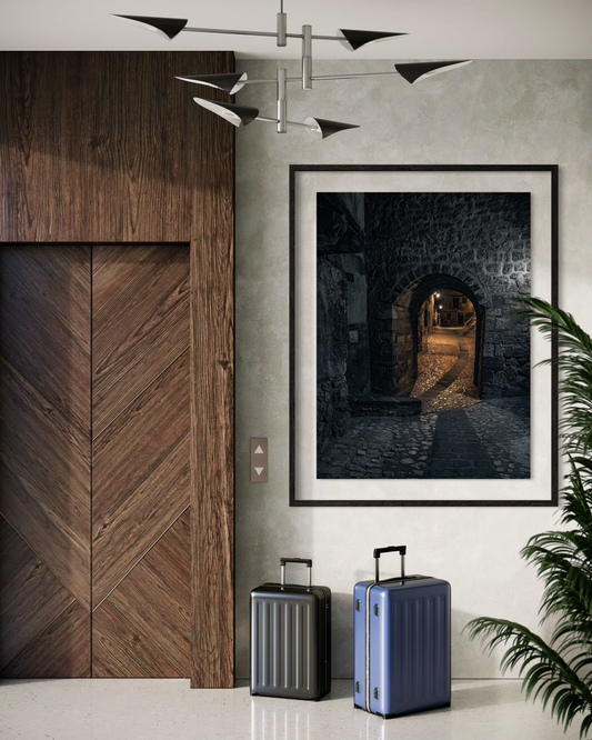 Threshold of Time — copia fine art en edición limitada de Marco Zouvek, Albarracín (imagen 2).