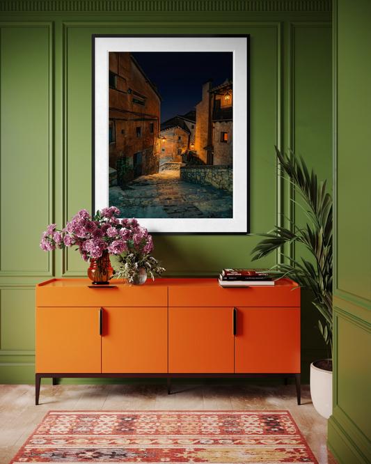The Warmth of Albarracín — copia fine art en edición limitada de Marco Zouvek, Albarracín (imagen 2).