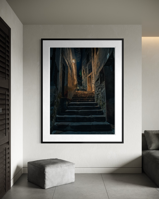 The Silence of the Stone: Albarracín — copia fine art en edición limitada de Marco Zouvek (imagen 3).