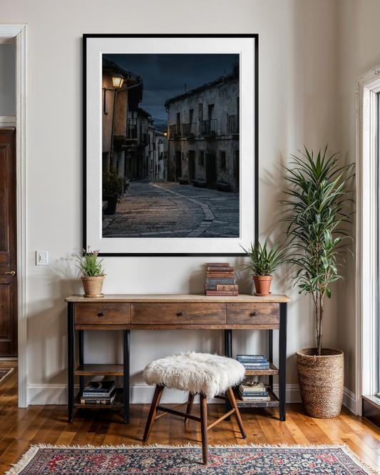Vestiges of Light: Nocturnal Pedraza — copia fine art en edición limitada de Marco Zouvek (imagen 2).