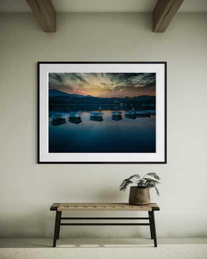 Blue Hour Fleet: Lake Banyoles