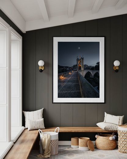 Under a Crescent Moon: A Besalú Nocturne