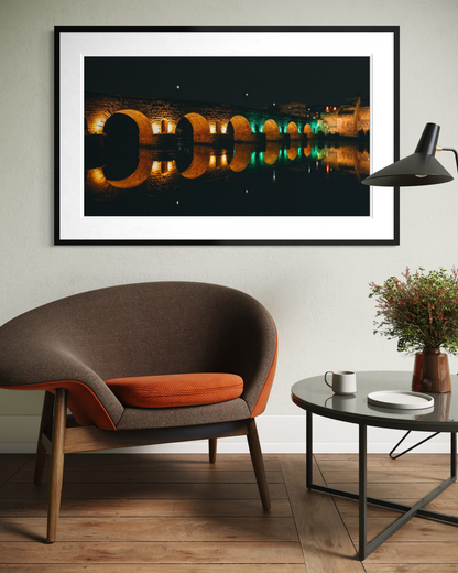 Chromatic Passage: The Roman Bridge, Mérida
