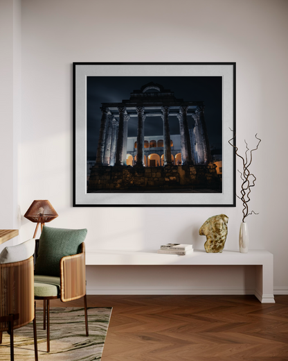 The Temple of Diana at Blue Hour