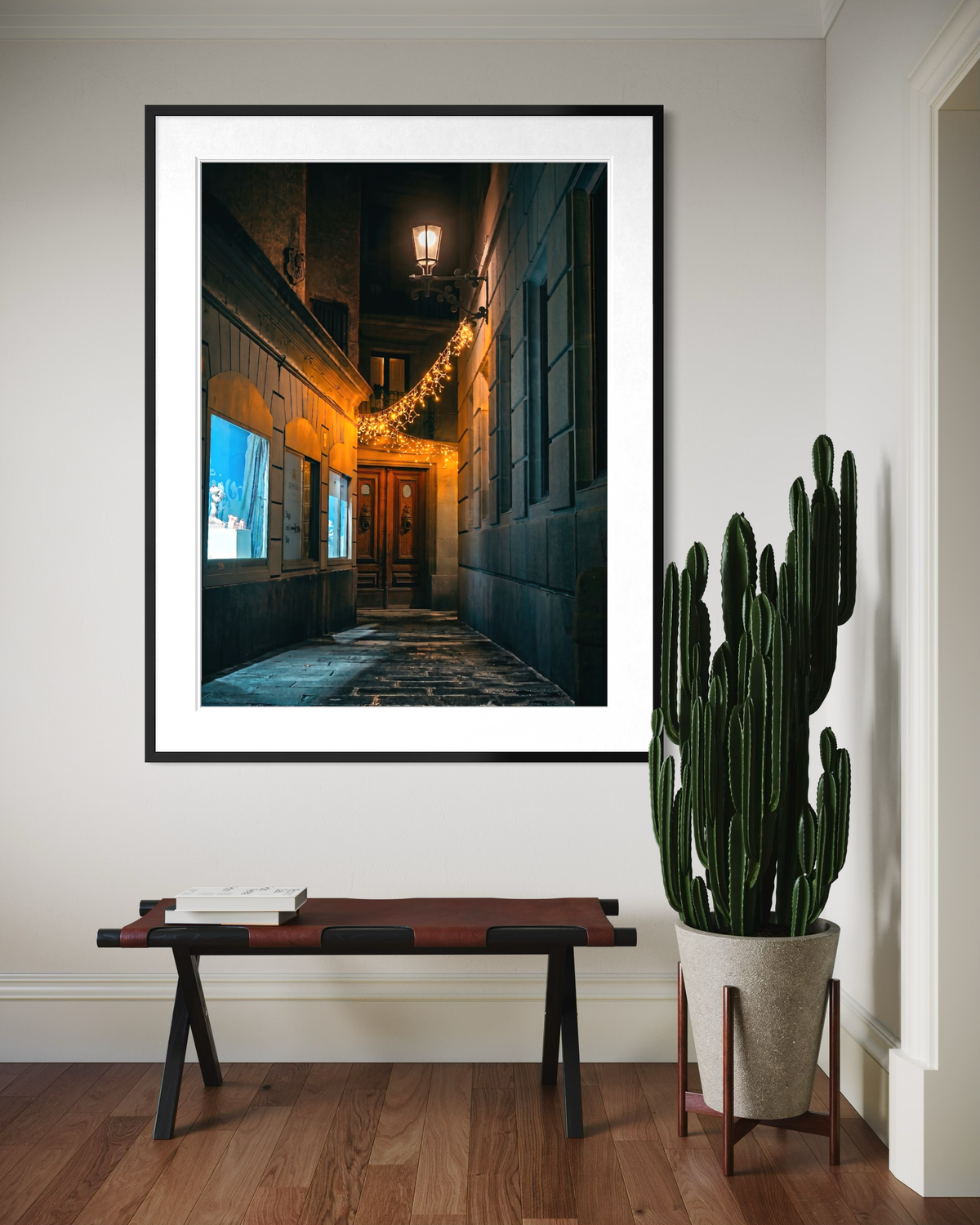 Golden Threshold: Barcelona, interior setting view