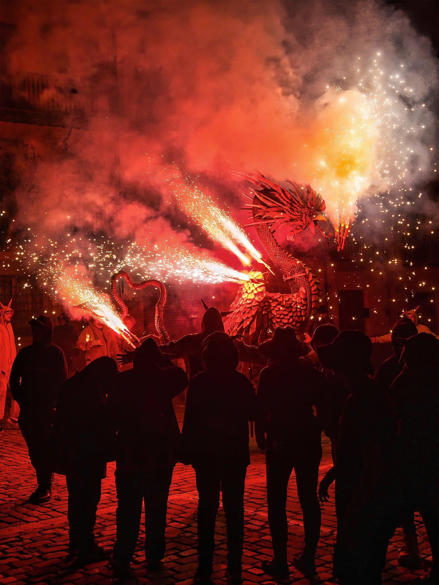 Crimson Deluge: Correfocs, Barcelona