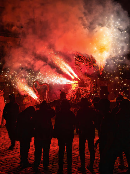 Crimson Deluge: Correfocs, Barcelona
