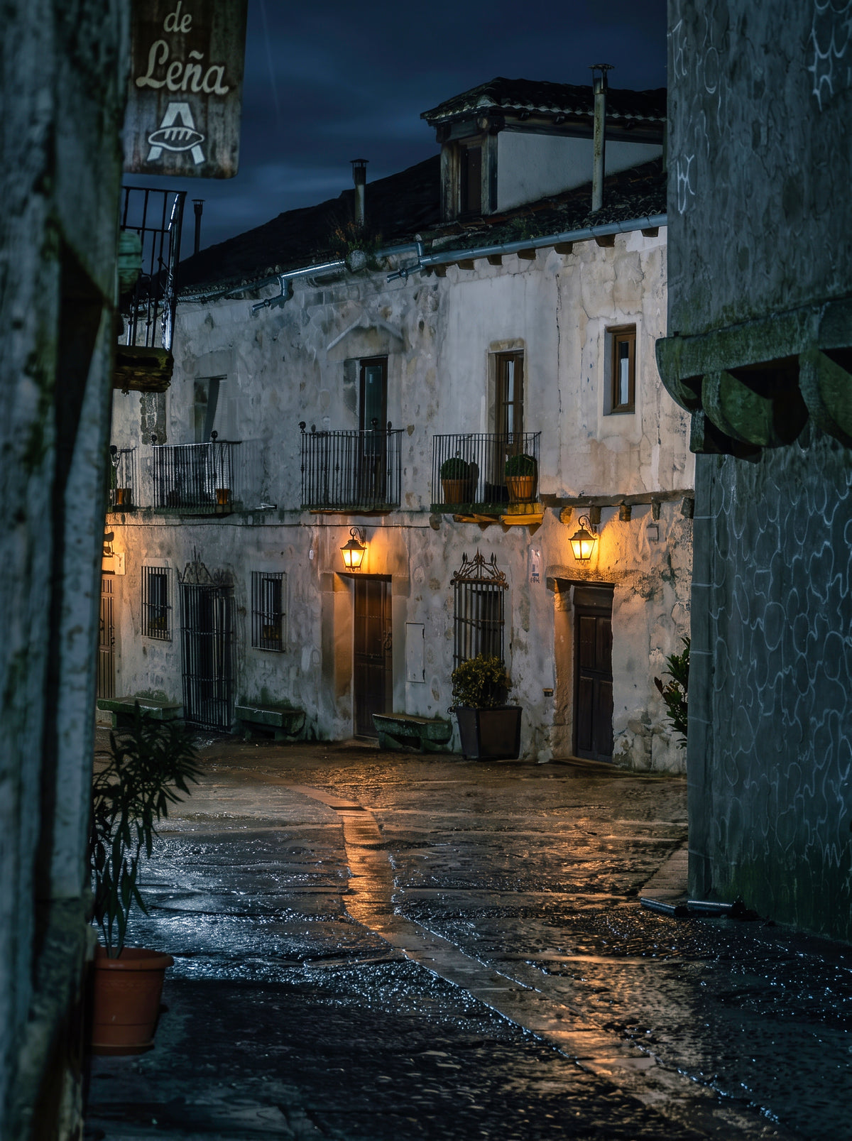 Lantern Doorways of the Old Town