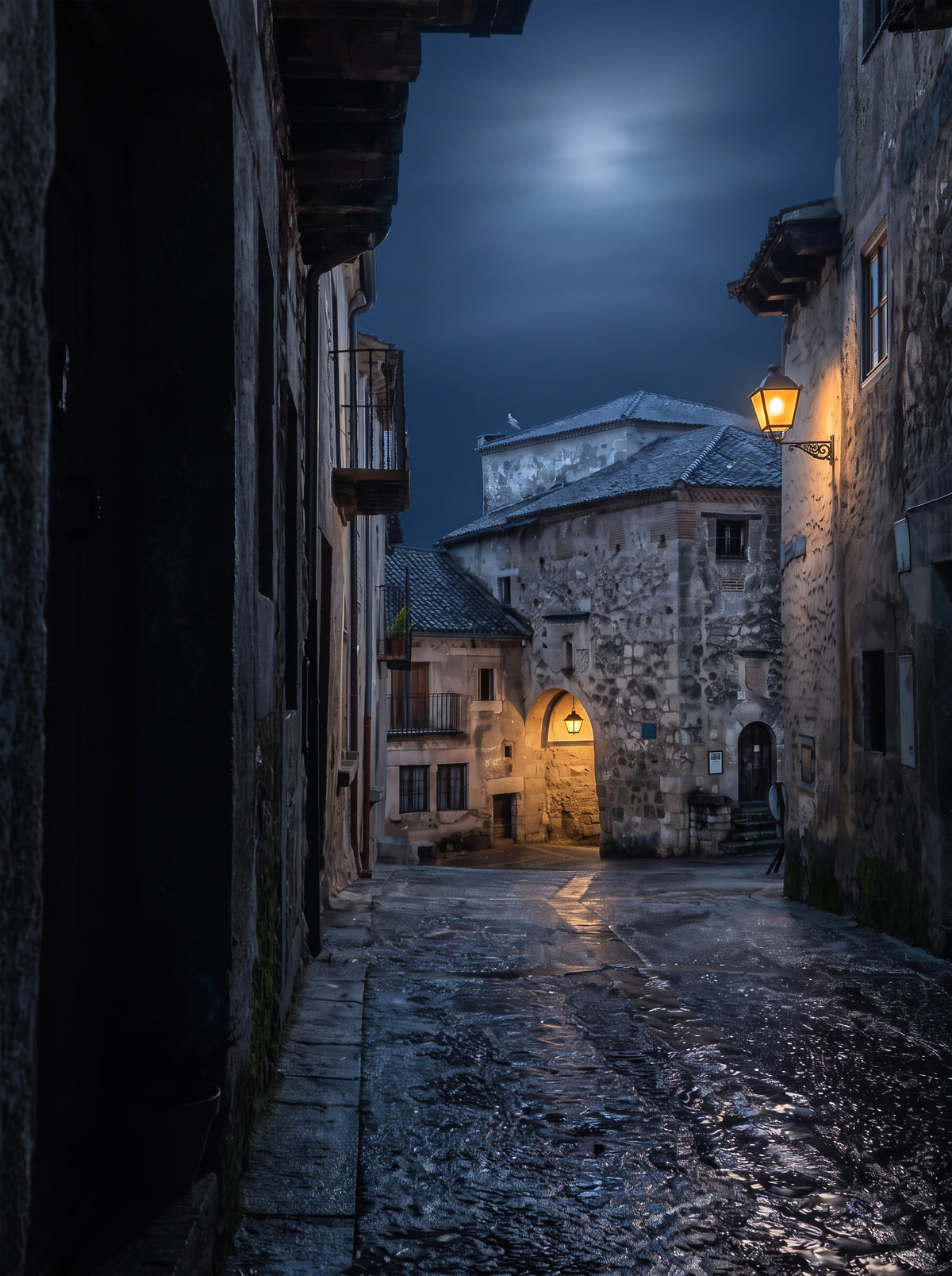 Threshold Beneath the Moon