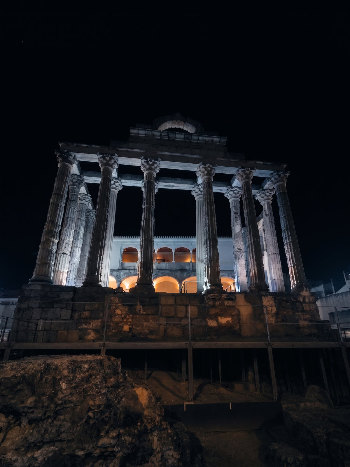 Marble Under Moonlight: The Temple of Diana