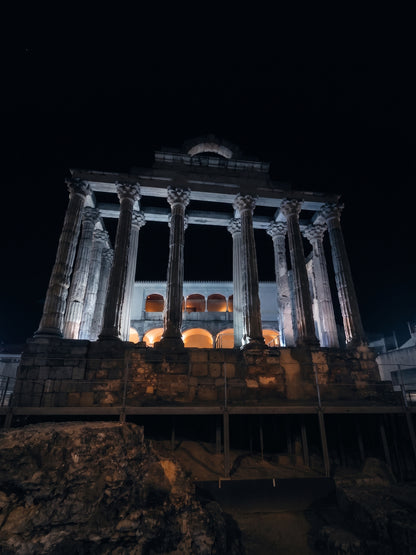 Marble Under Moonlight: The Temple of Diana