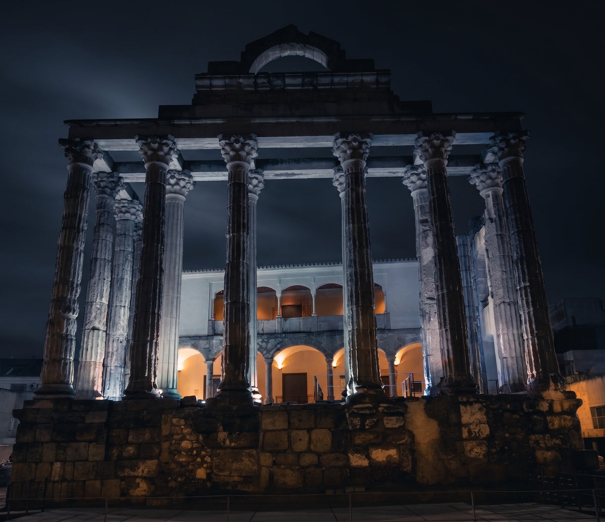 The Temple of Diana at Blue Hour