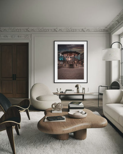 The Bandstand After Hours: Plaza Mayor, Segovia