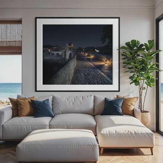 Lanterns on the Medieval Bridge, Besalú — video of the limited edition fine art print